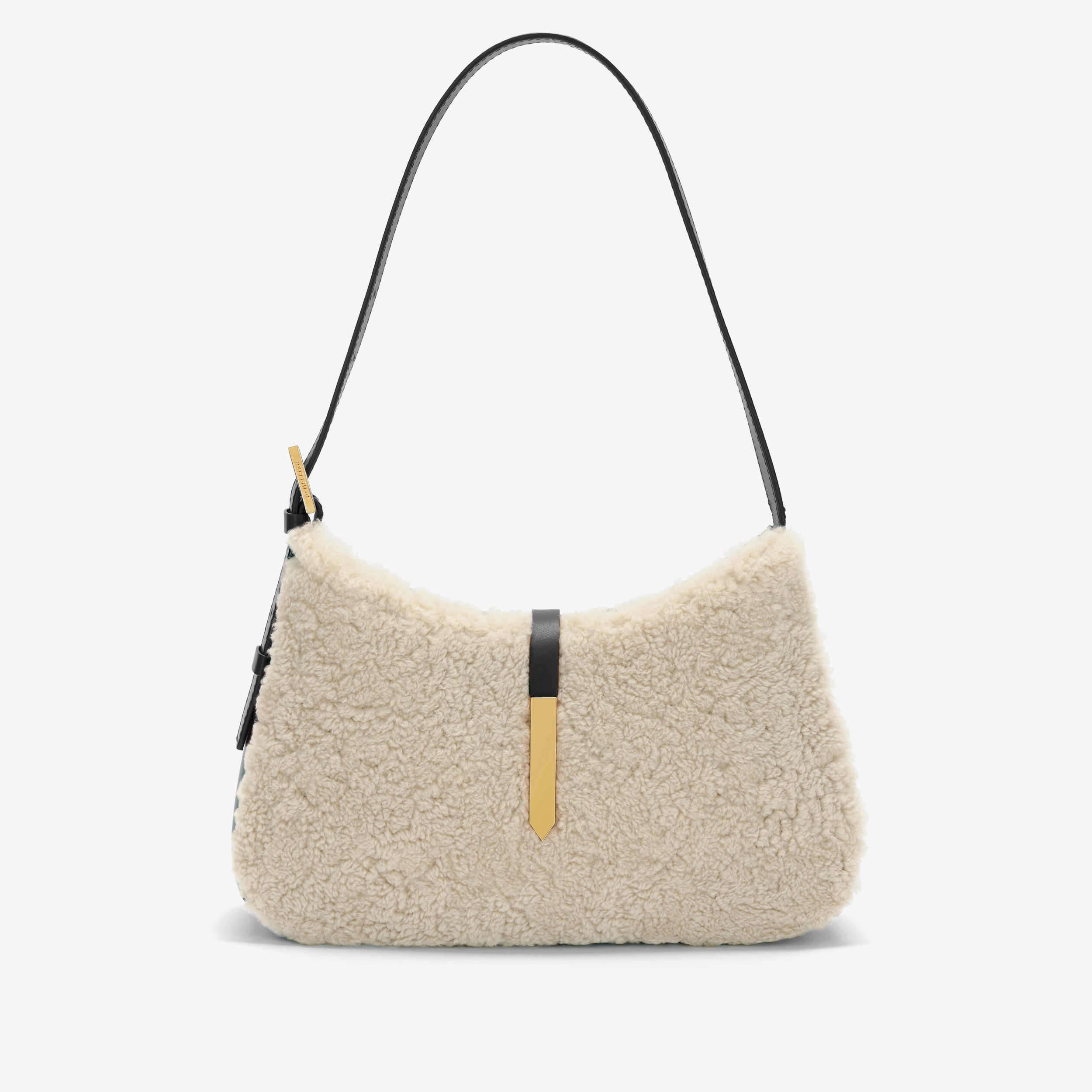 【直営店買付】DeMellierデメリエー The Tokyo 東京off-white The Tokyo | Off-White Shearling & Black Smooth | DeMellier