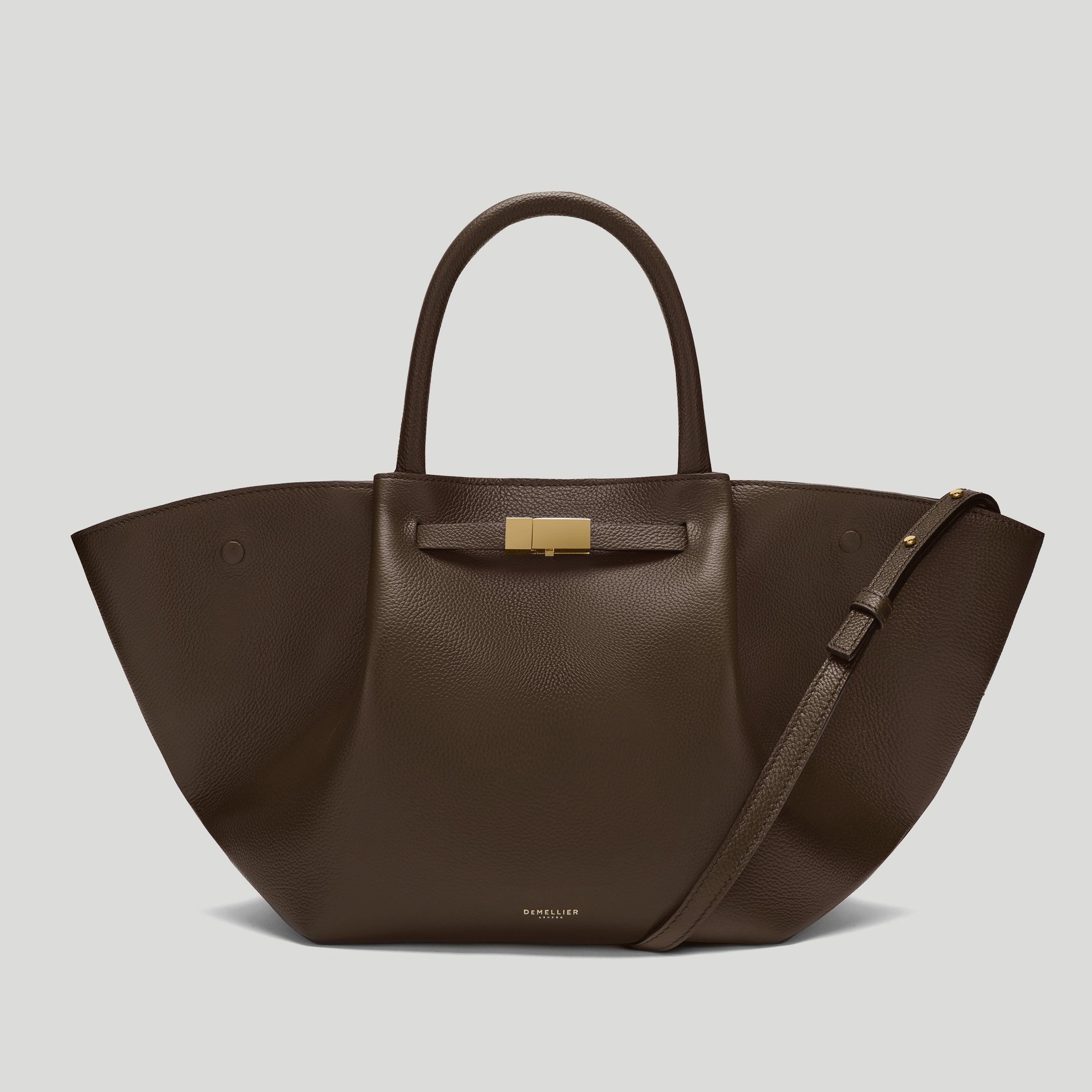 The Midi New York | Mocha Small Grain | DeMellier