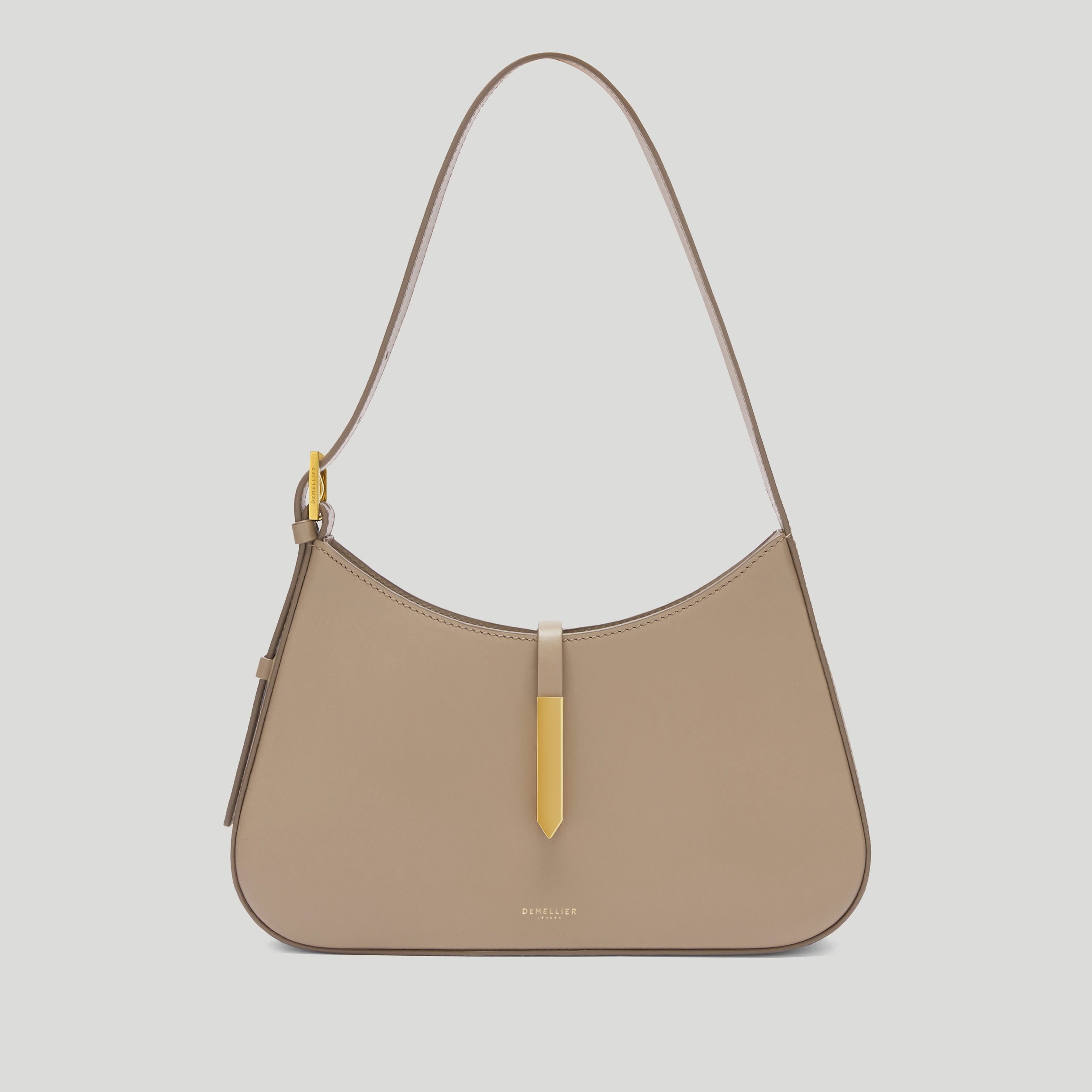 The Tokyo | Dunkler Sand Glatt | Demellier