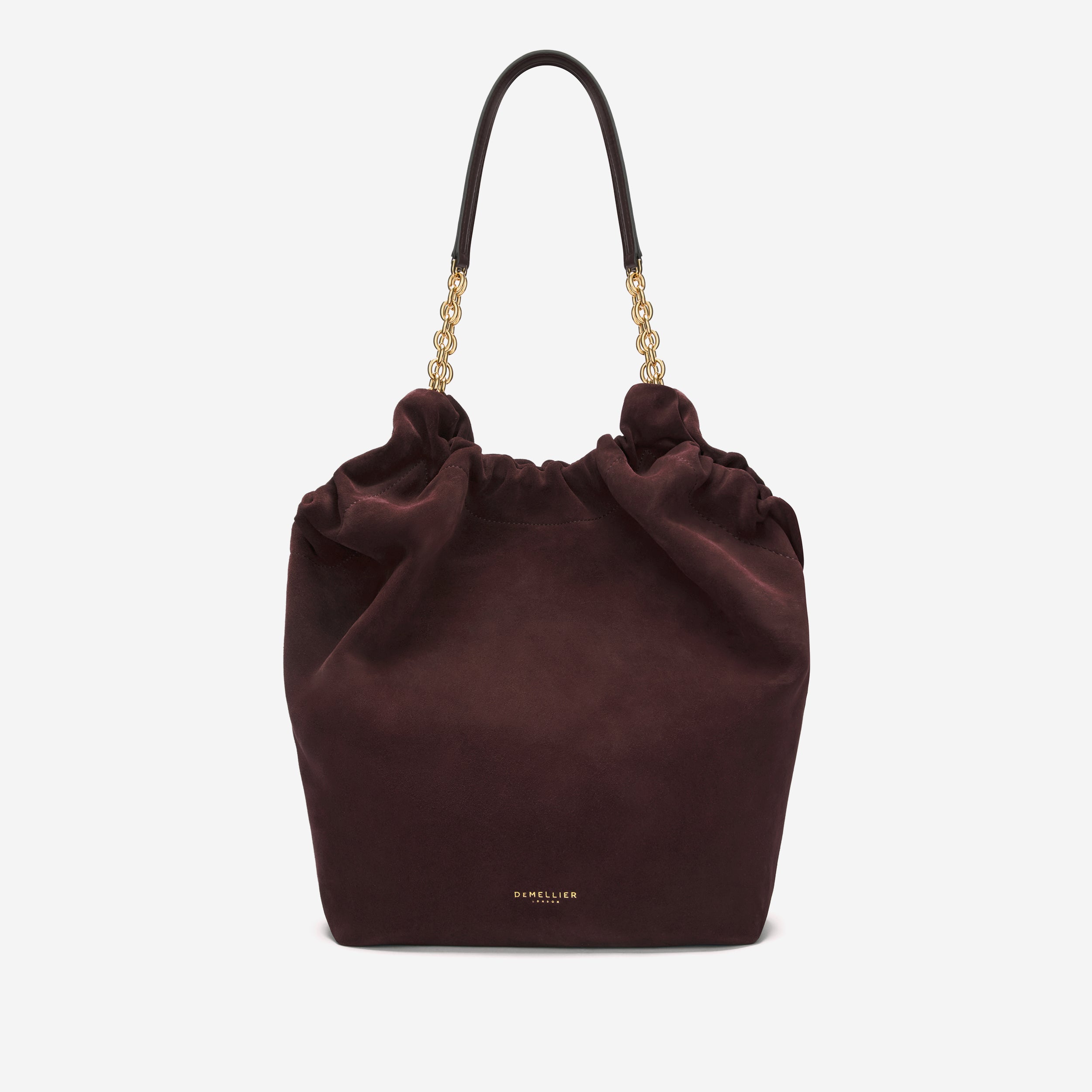 The Miami Burgundy Suede Burgundy Smooth DeMellier