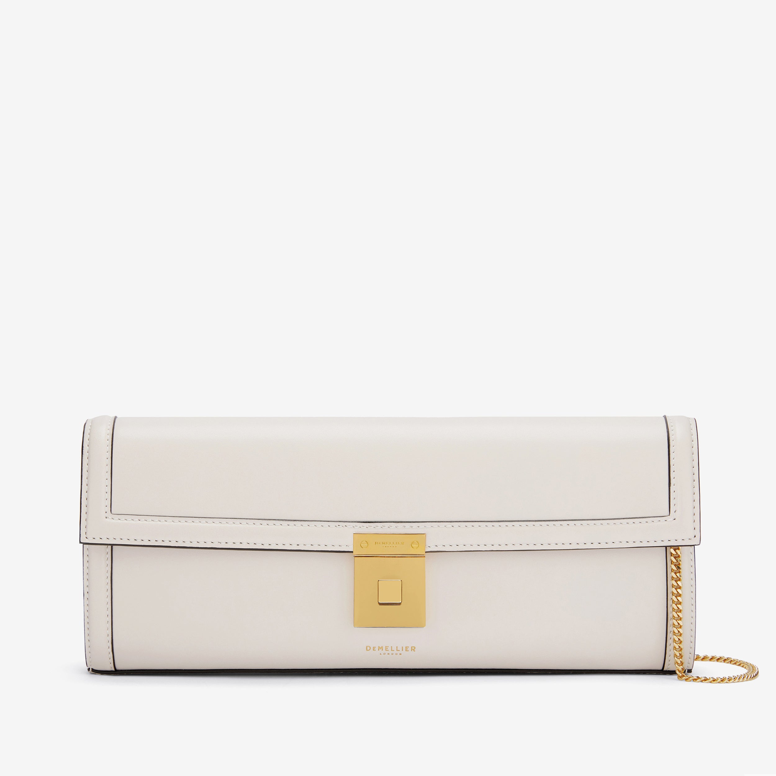 The Paris Clutch | Off-White Smooth | DeMellier