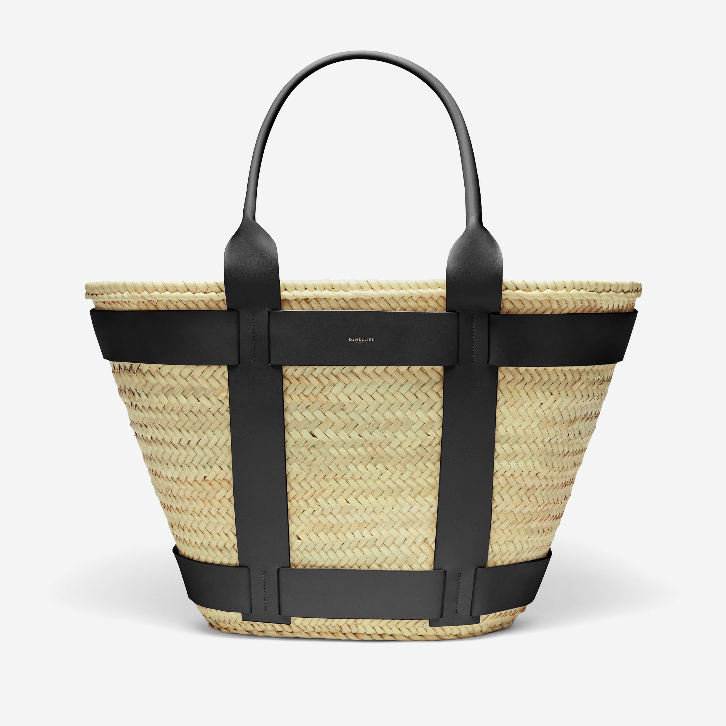 The Maxi Santorini | Natural Basket Natural Smooth | DeMellier