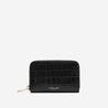 the midi skye wallet embossed leather black croc effect 1