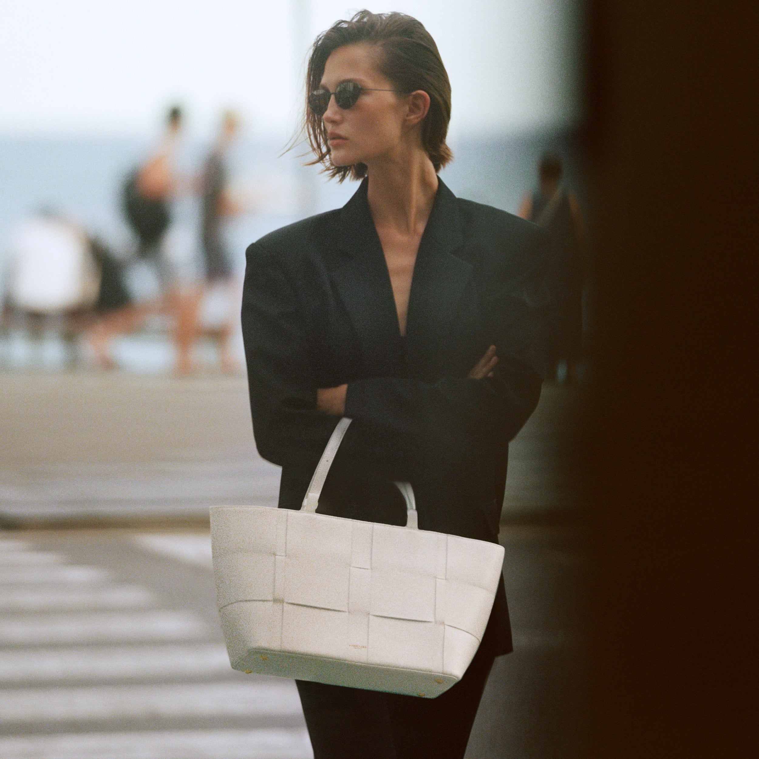 De marchi★デマルキ クラシックポロ size:S フェルチェ The Florence | Chalk Fine Grain | DeMellier