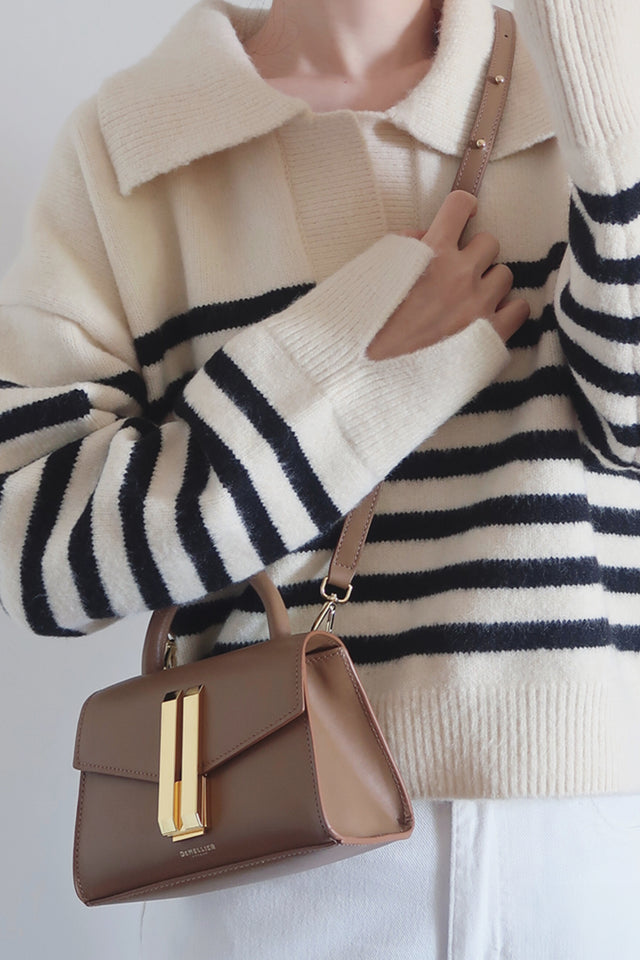 卒園式・卒業式バッグの定番色「ベージュ」の人気バッグは、DEMELLIERのThe Nano Montreal