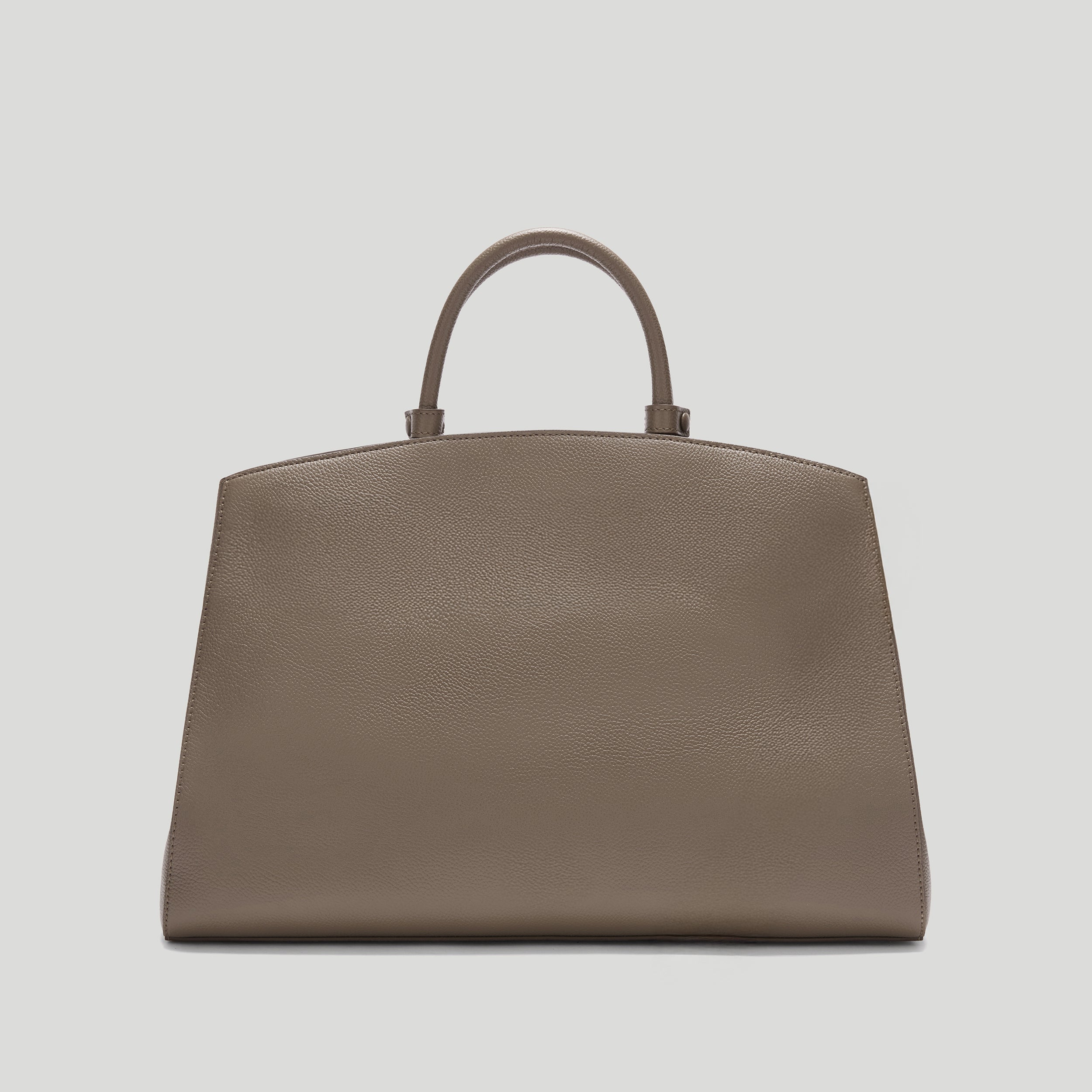 The Hudson | Dark Taupe Small Grain | DeMellier