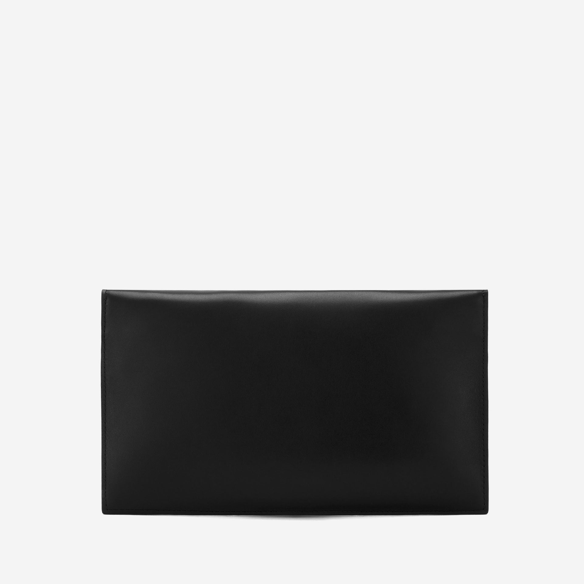 The London Clutch | Black Smooth | DeMellier