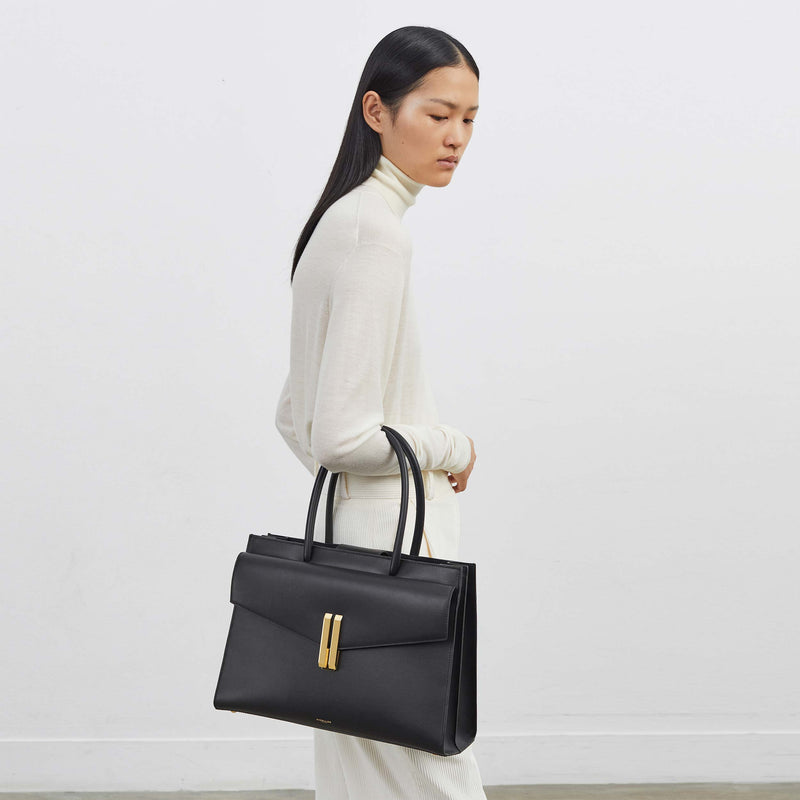 The Maxi Montreal | Taupe Smooth | DeMellier