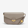 Midi london crossbody bag deep taupe smooth 1