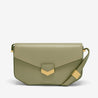 Midi london crossbody bag khaki smooth 1