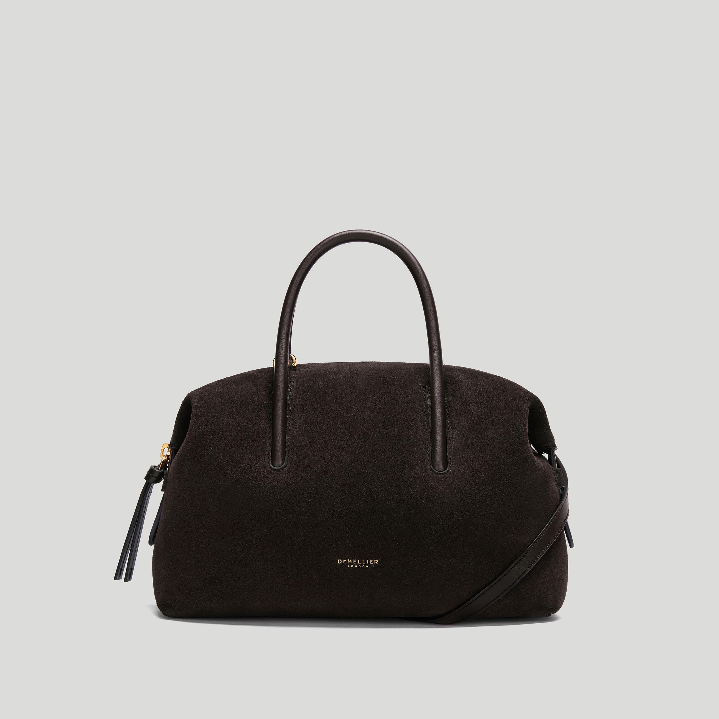 Small Stockholm Dark chocolate suede & dark chocolate smooth