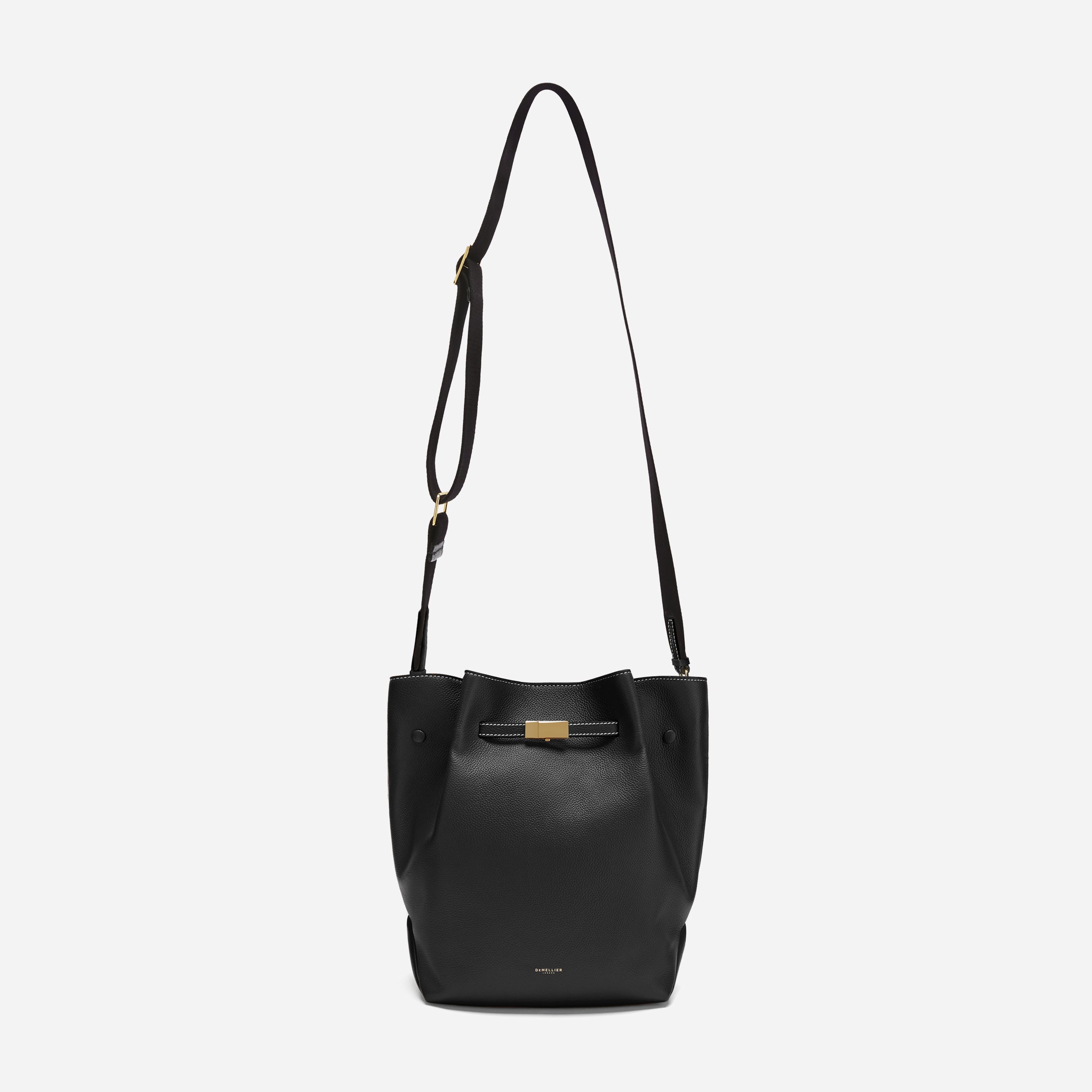 Black contrast bucket cross cheap body bag