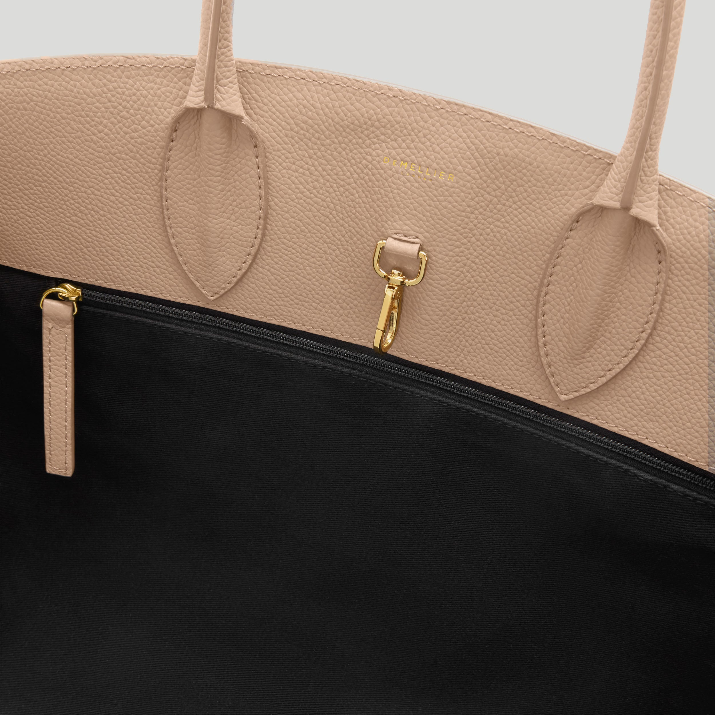 【最終】DEMELLIER デメリエー　The Hudson Dark Sand The Hudson | Dark Sand Small Grain | Demellier