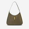 The Large Tokyo Shoulder Bag Olive Smooth 1