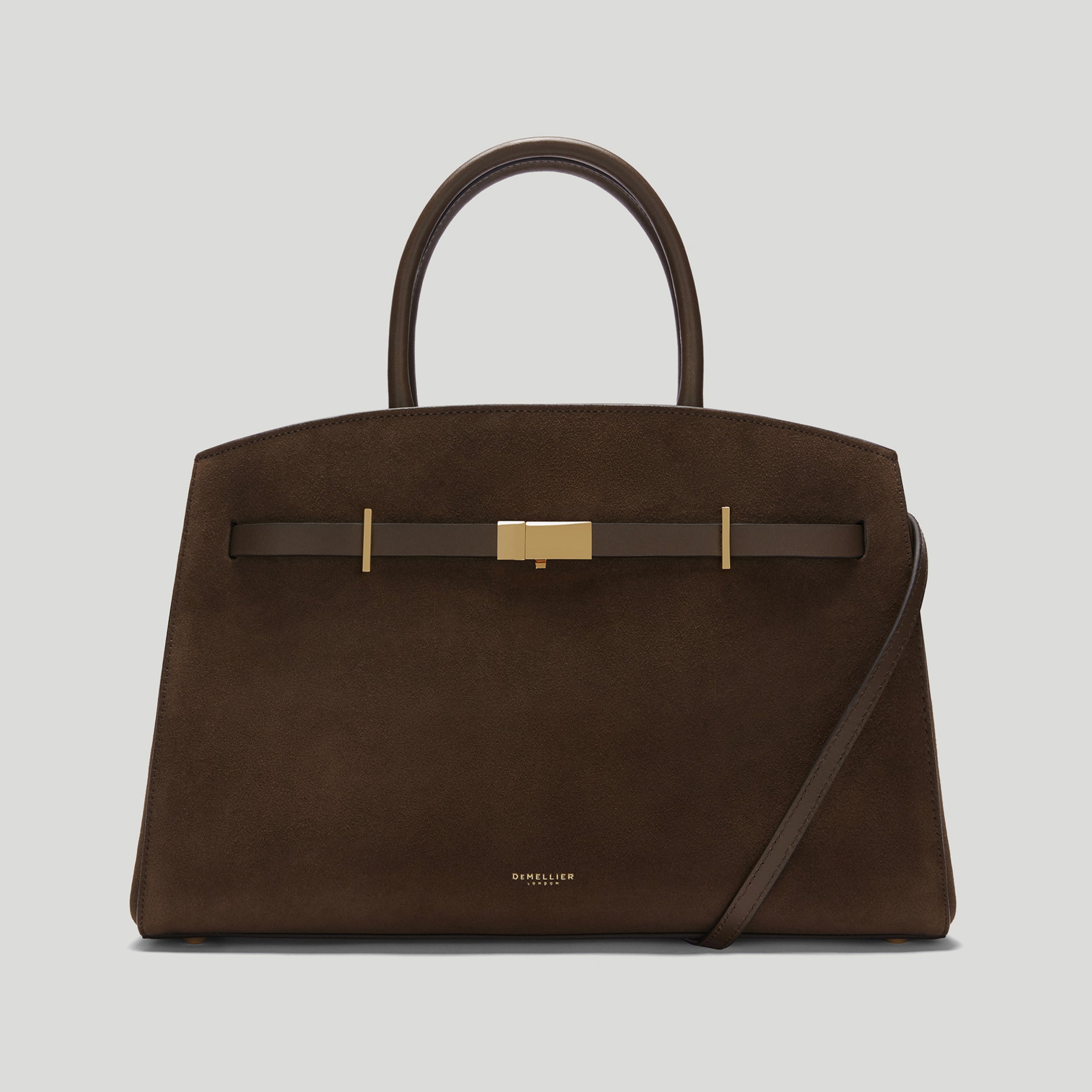 Midi Hudson Mocha suede & mocha smooth