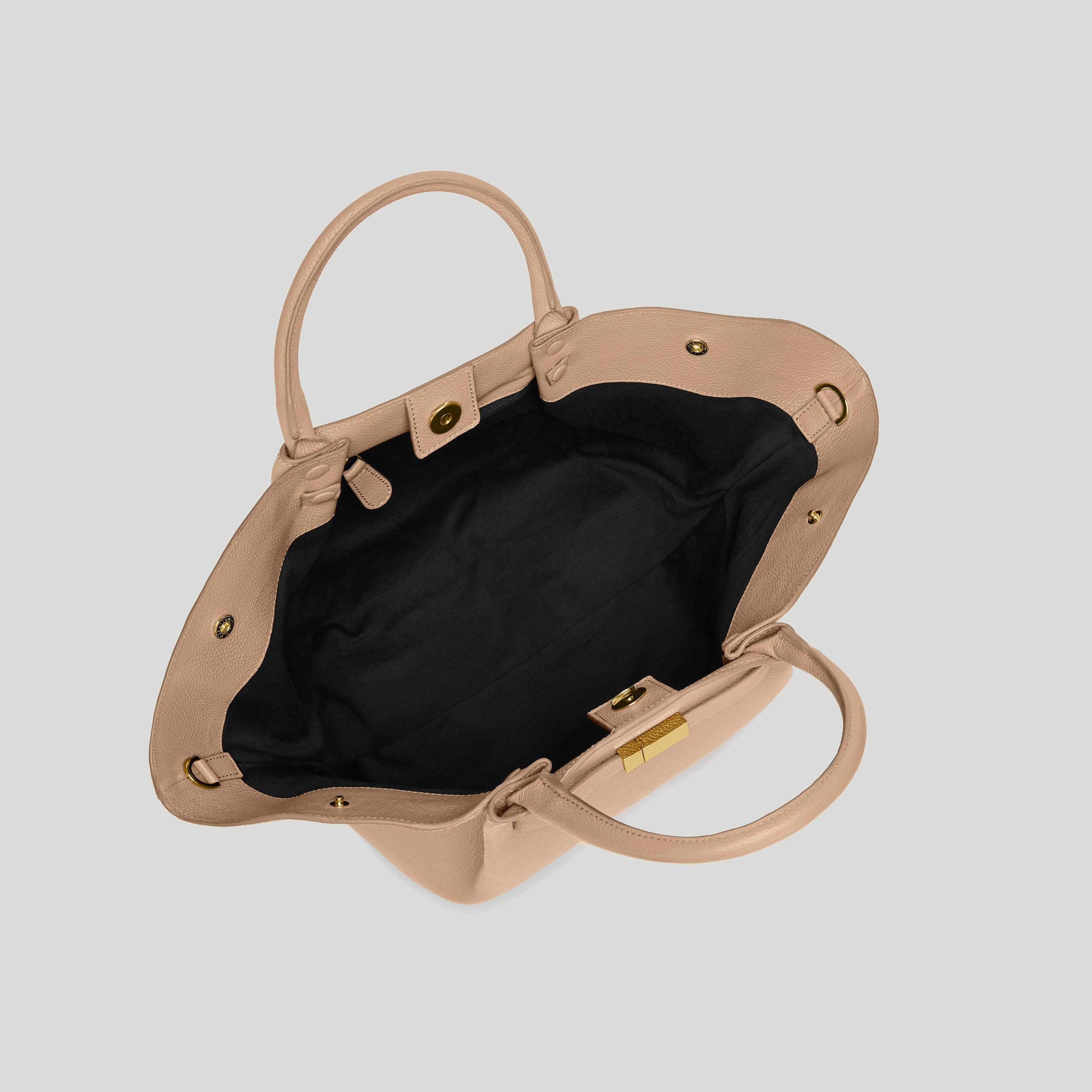 The Midi New York | Dark Sand Small Grain | Demellier