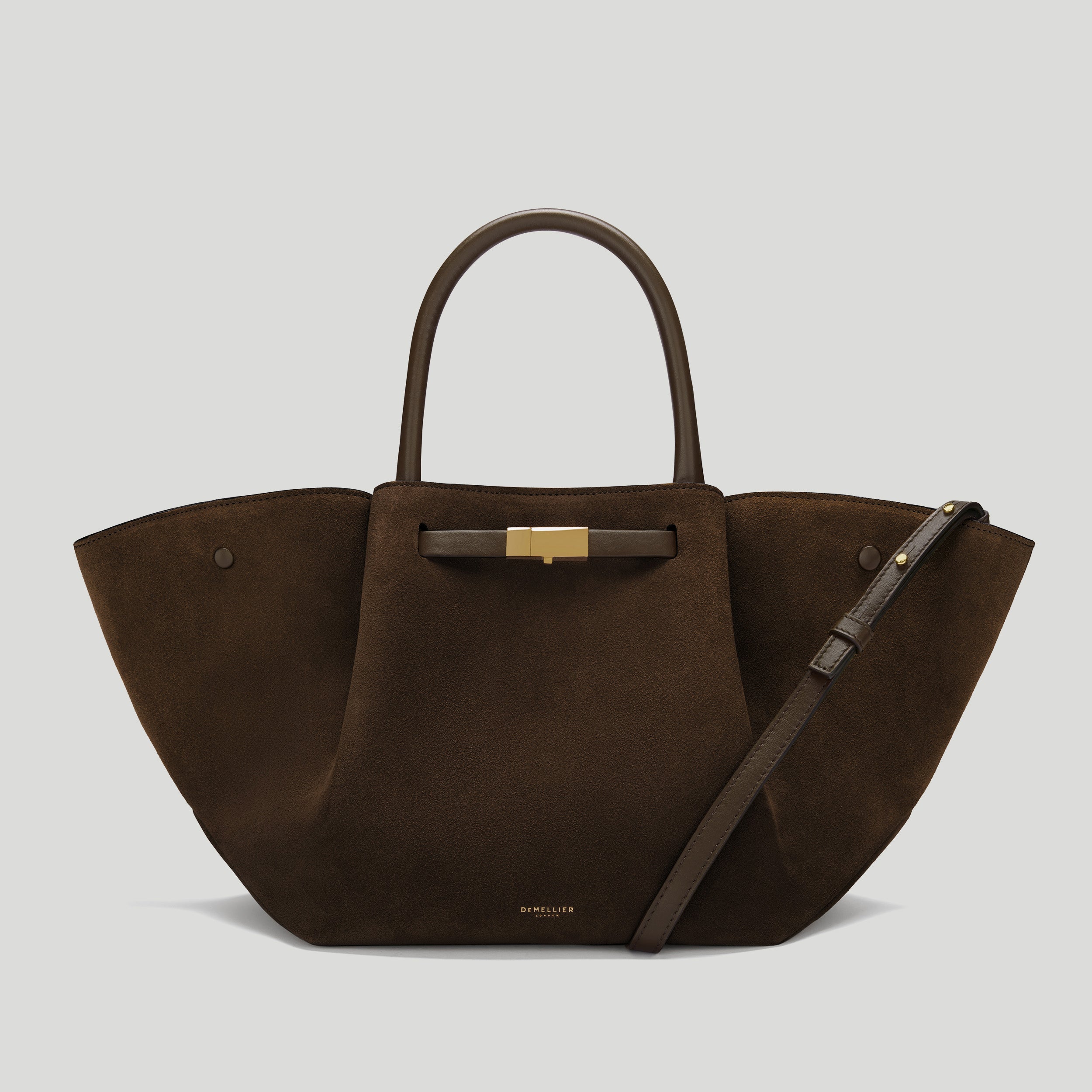 Midi York Mocha suede & mocha smooth