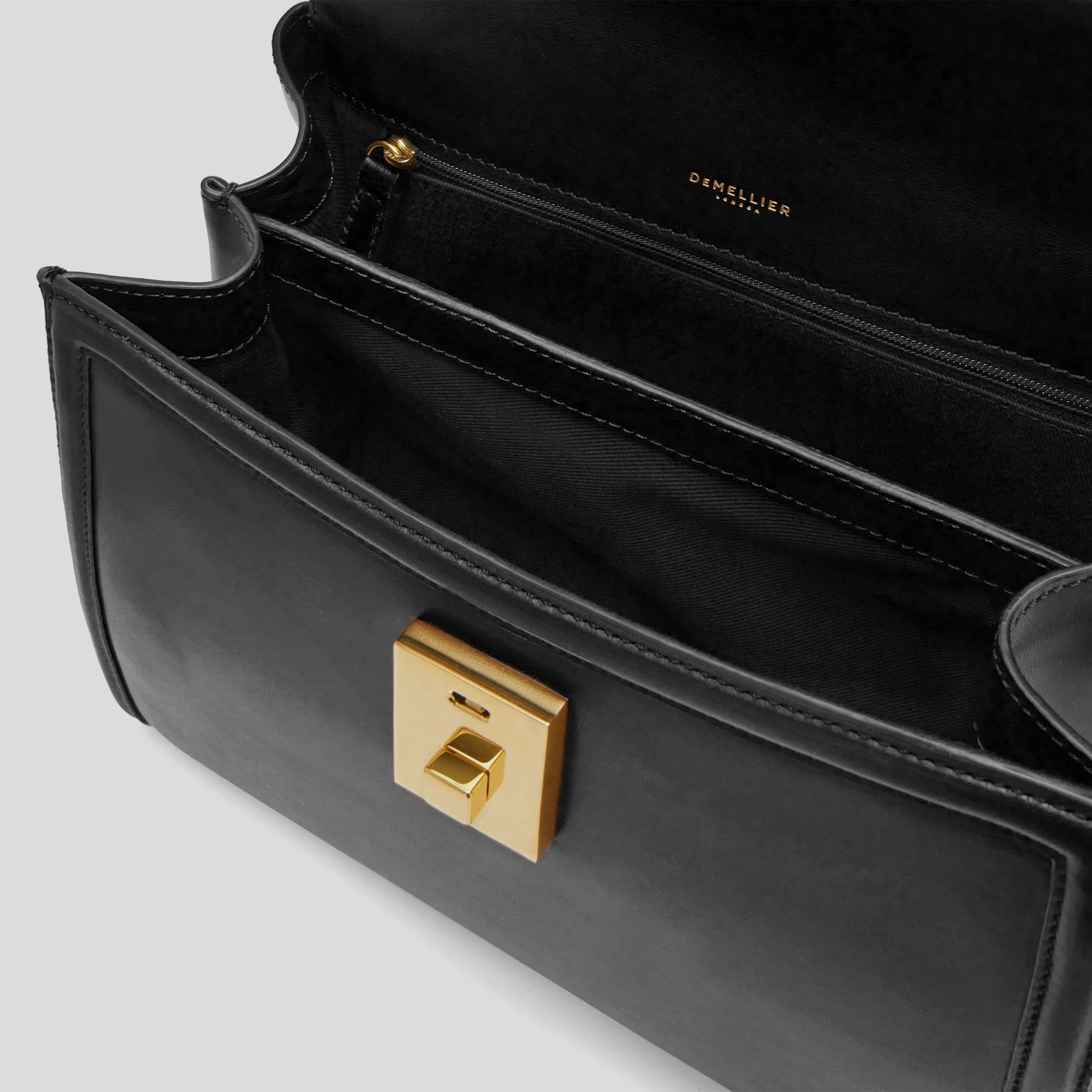 The Midi Paris | Black Smooth | DeMellier