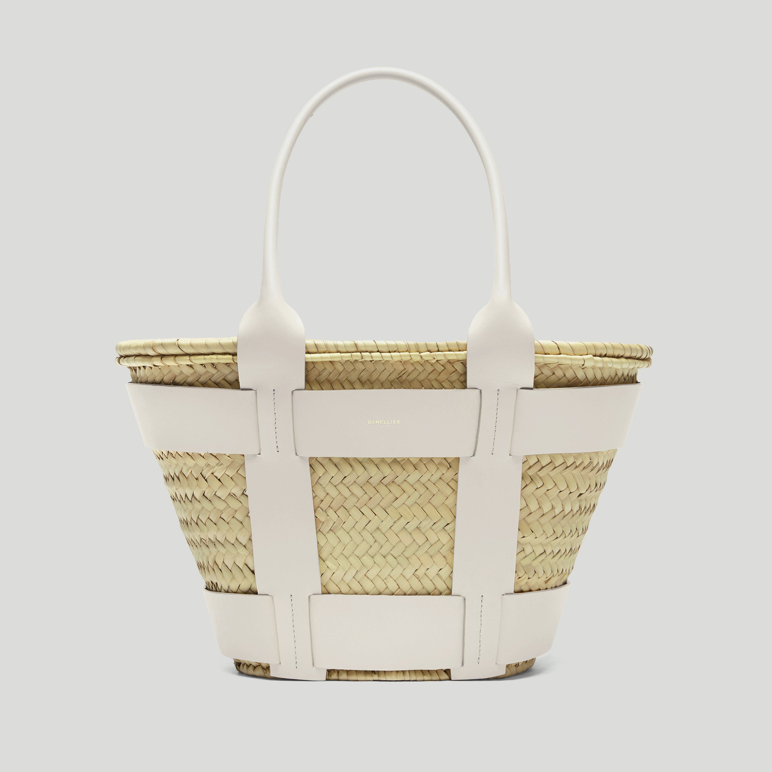 Santorini Natural basket smooth