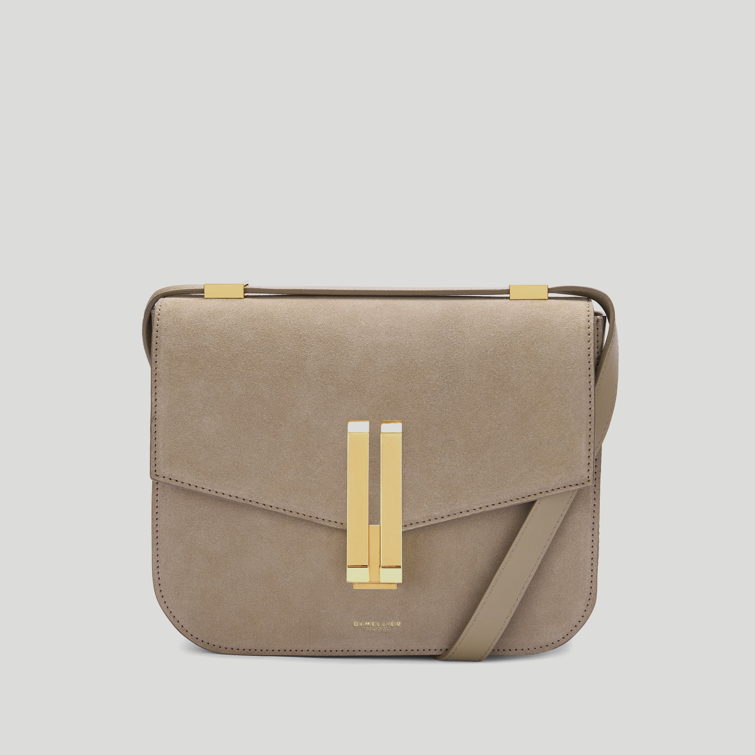 The Vancouver | Light Taupe Suede | DeMellier