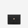 The patmos card holder black matelasse 1