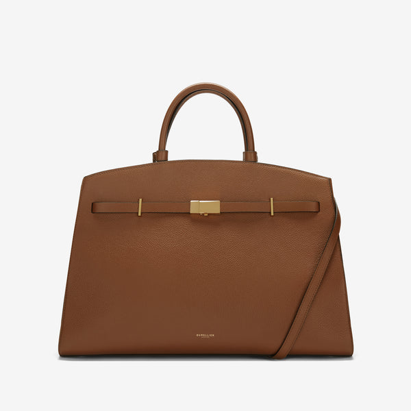 ★DEMELLIER★ The Hudson ハドソン バッグ 送料間税込み The_Hudson_WorkBag_Tan_SmallGr