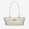 new york shoulder bag off white small grain 1