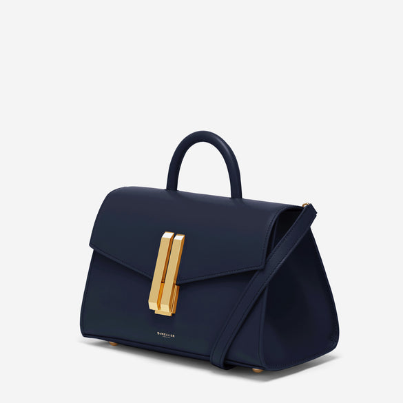 The Midi Montreal | Navy Smooth | DeMellier