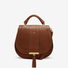 the midi venice crossbody bag cognac small grain 1