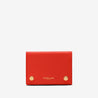 the milos card holder poppy red smooth 1