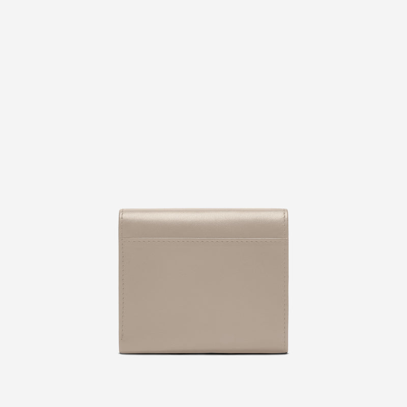 Shop CELINE Pocket Trifolded Calfskin Chain Plain Chain Wallet