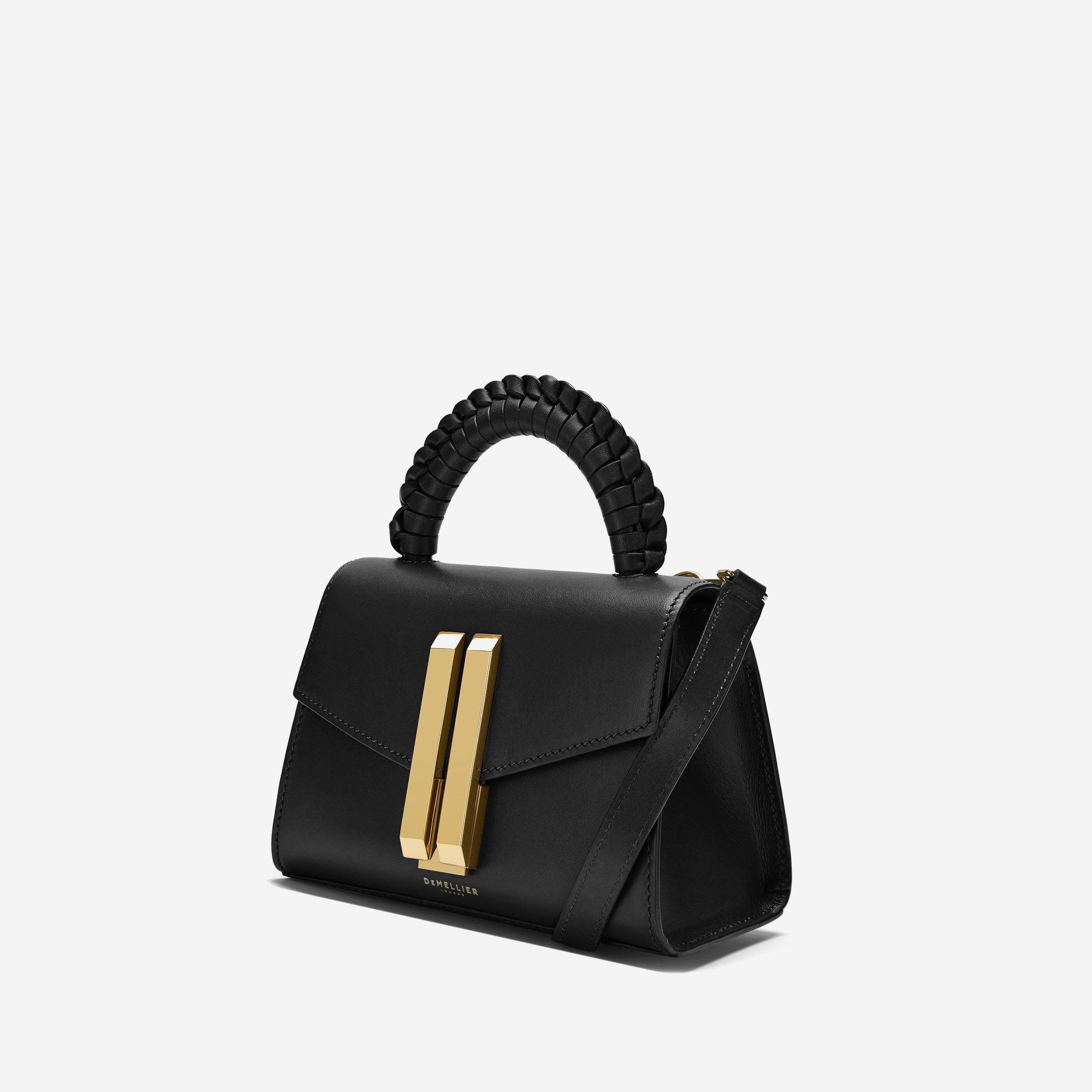 Mini black best sale bag with handle