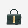 the nano montreal mini nano bag forest green smooth 1