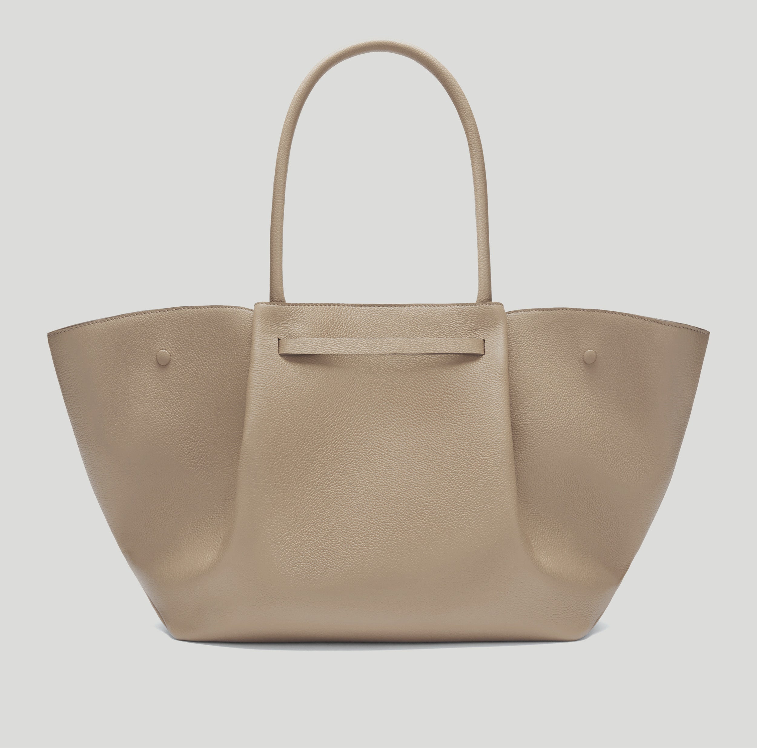 The New York | Light Taupe Small Grain | DeMellier