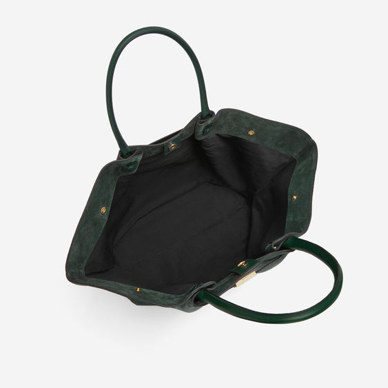 The New York Forest Green & Suede Smooth DeMellier