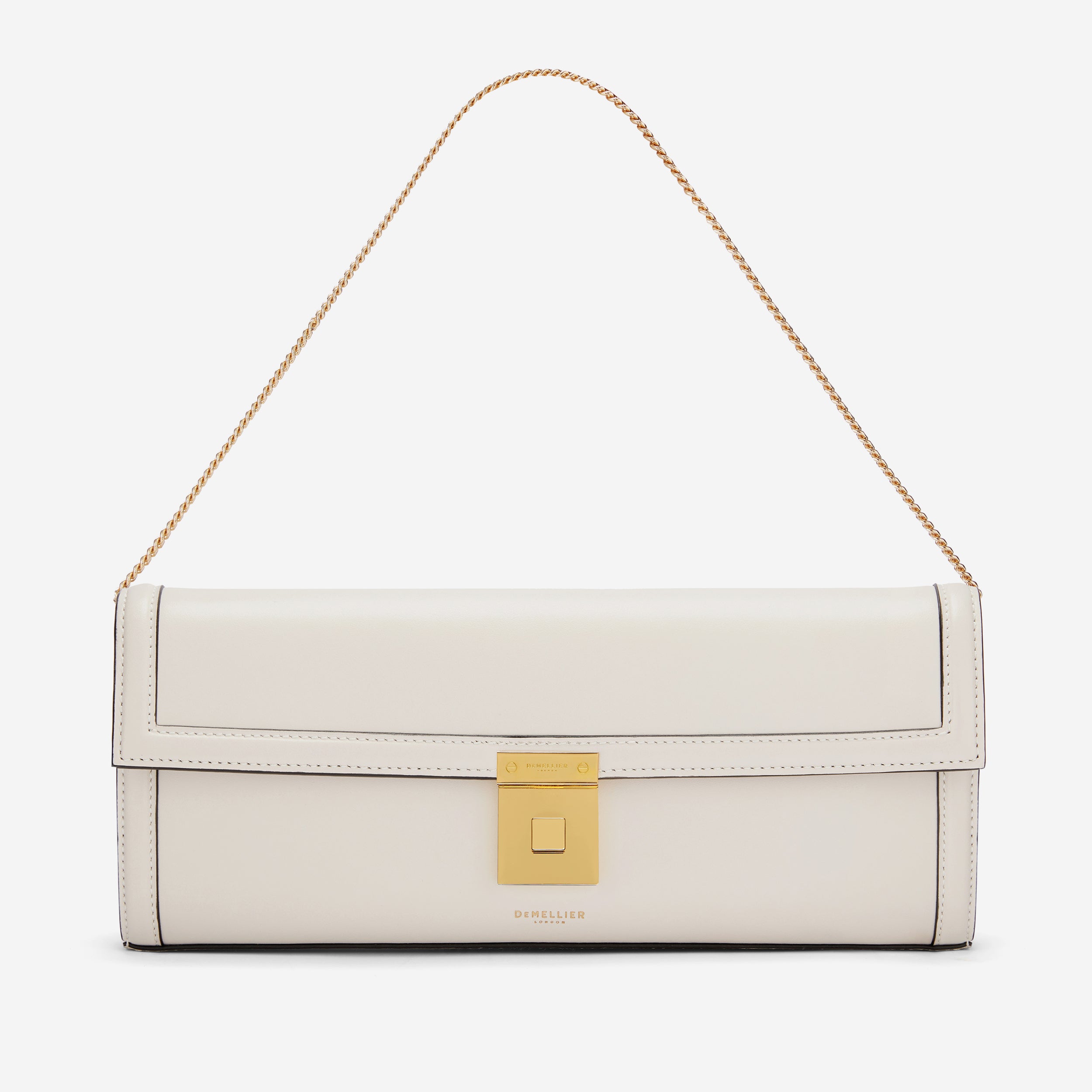 The Paris Clutch | Off-White Smooth | DeMellier