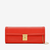 the paris clutch poppy red smooth 1