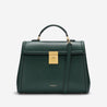 the paris midi crossbody bag forest green smooth 1