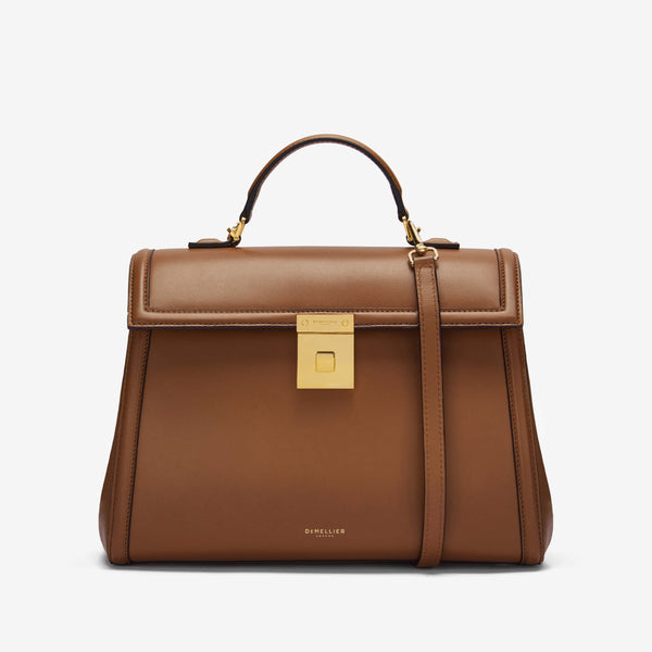 【DEMELLIER】Paris leather shoulder bag The Paris | Black Smooth | DeMellier