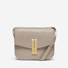 the vancouver crossbody taupe croc effect 1