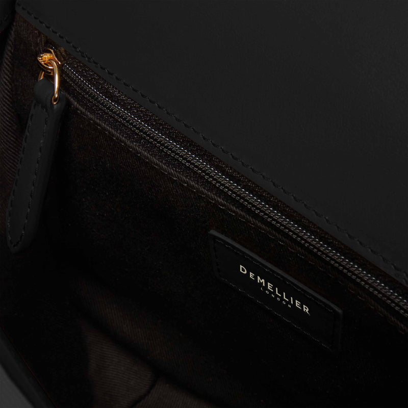 Demellier Leather New York Cross-body Bag - Black - One Size