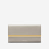 the marais wallet smooth leather taupe smooth 1