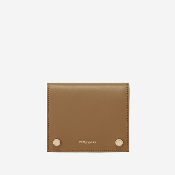 Celine Metallic Light Gold Small Bi-fold Wallet W/Certificate Of