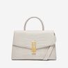 the montreal shoulder bag off white croc 1