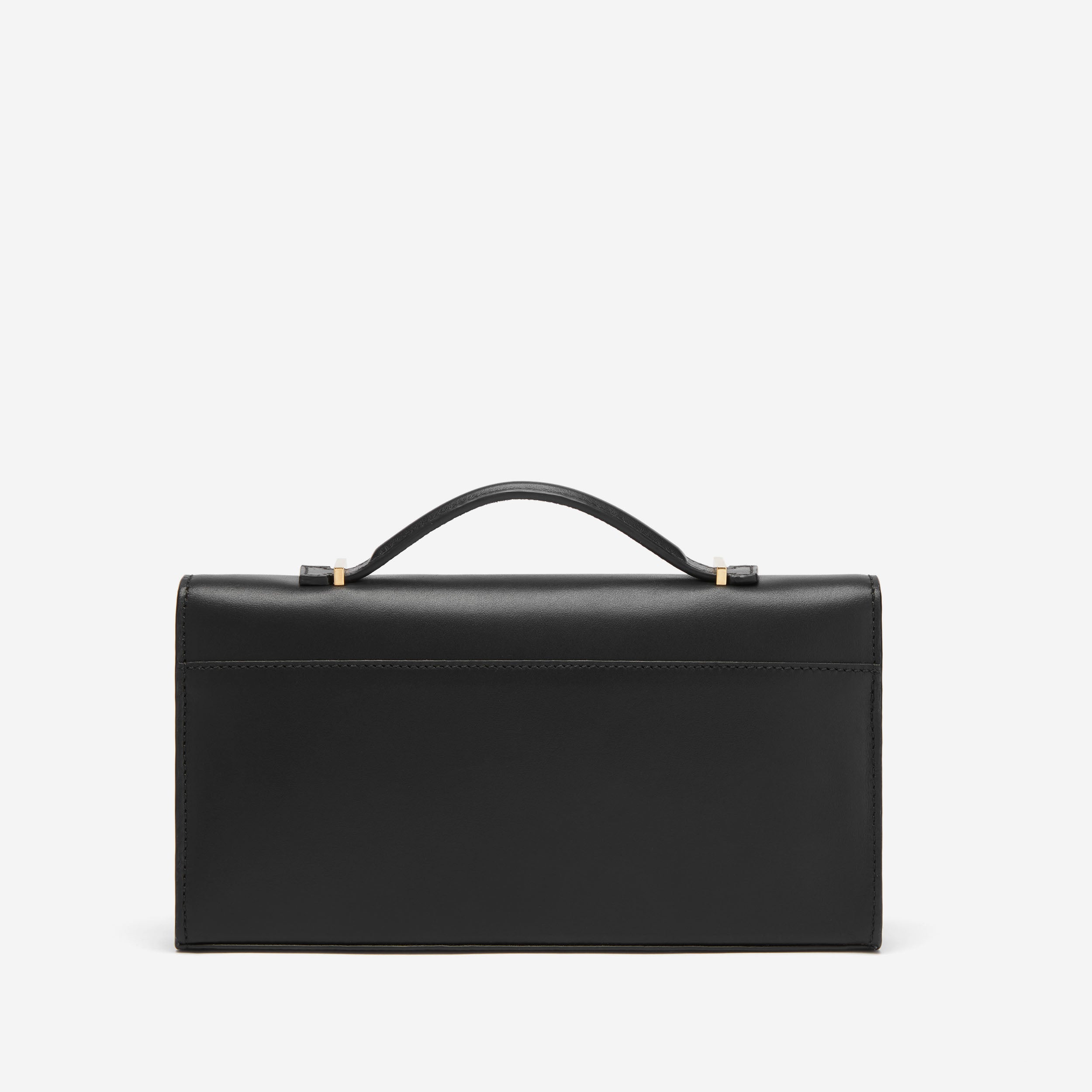 The Vancouver Clutch | Black Smooth | DeMellier