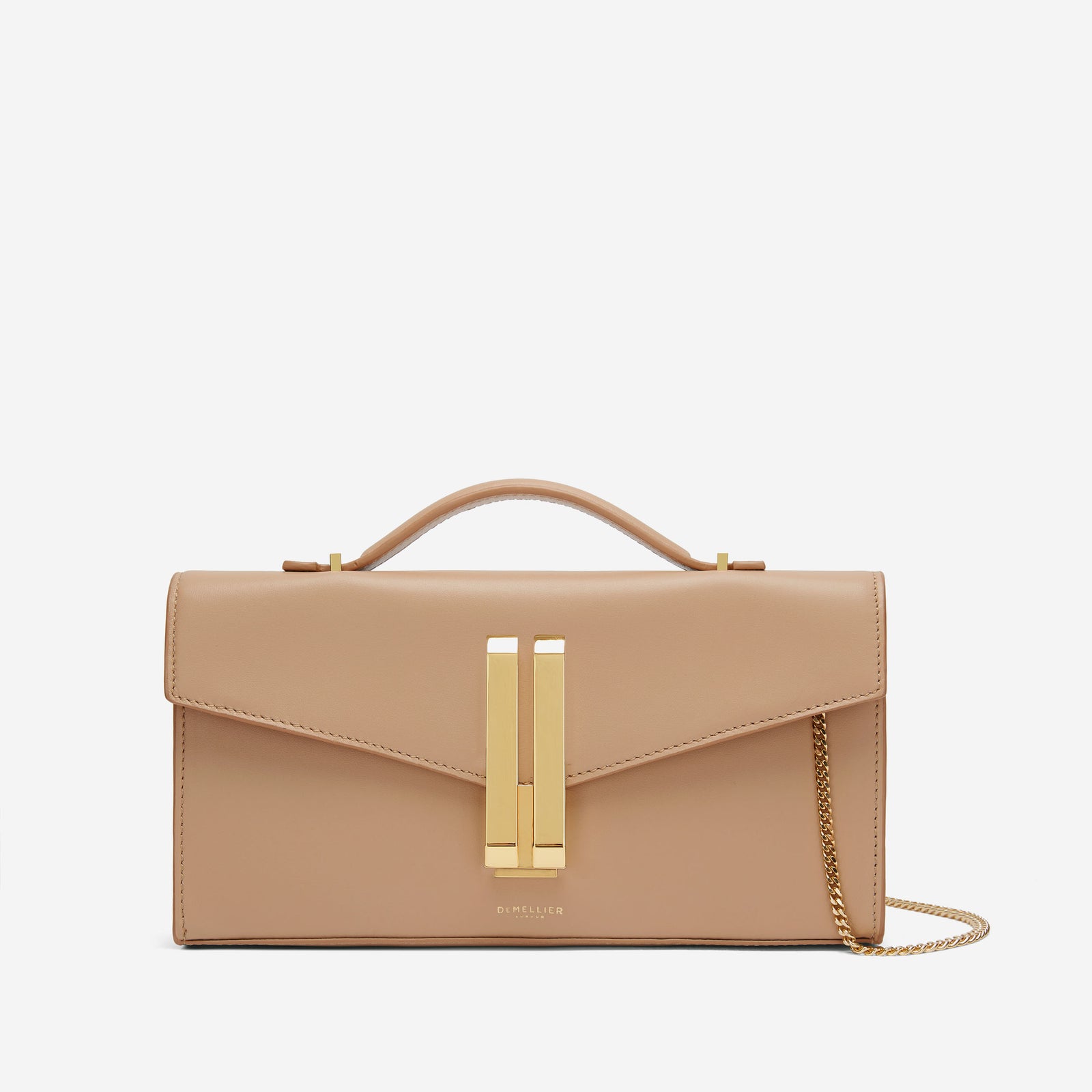 The Vancouver Clutch | Light Tan Smooth | DeMellier