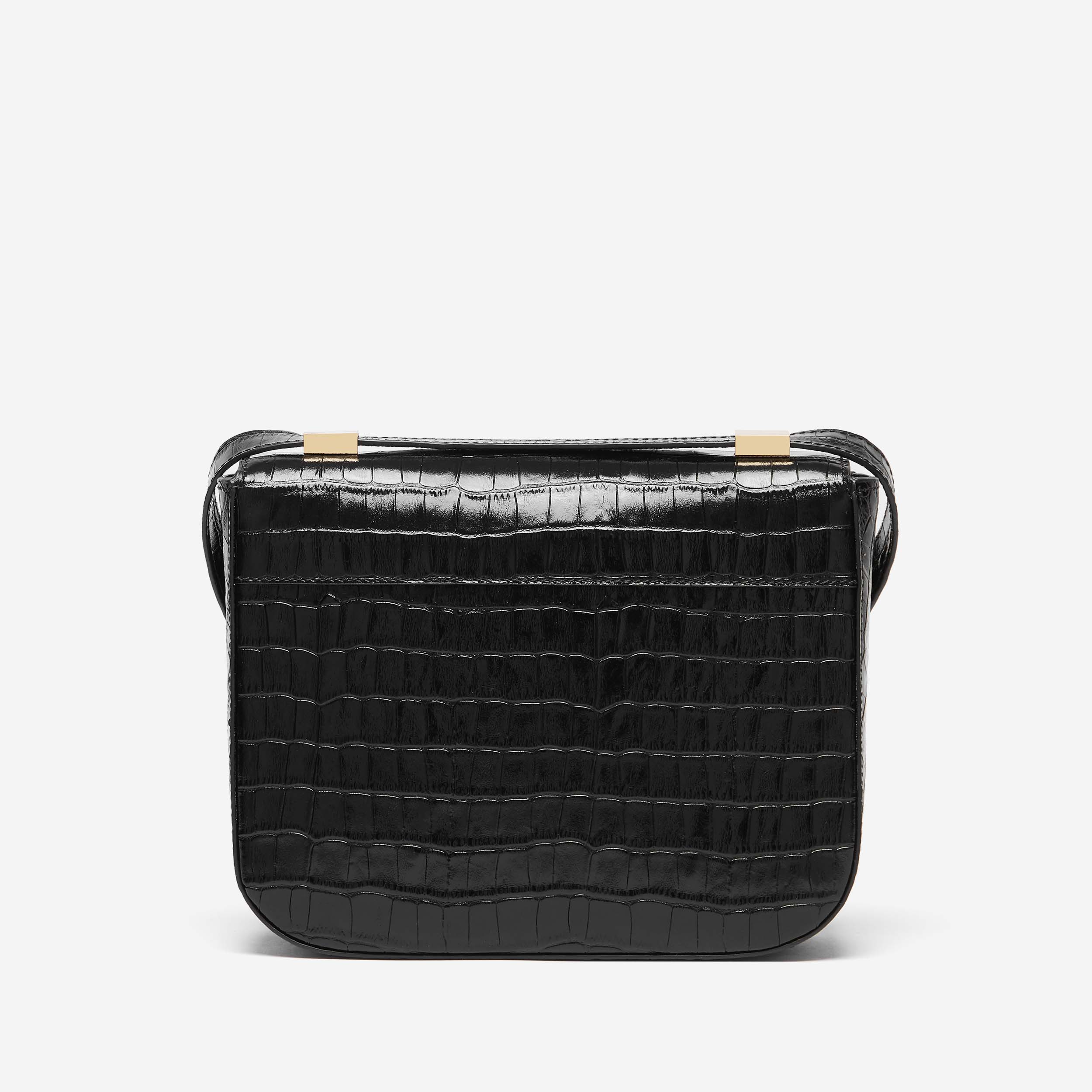 Croc effect sale cross body bag